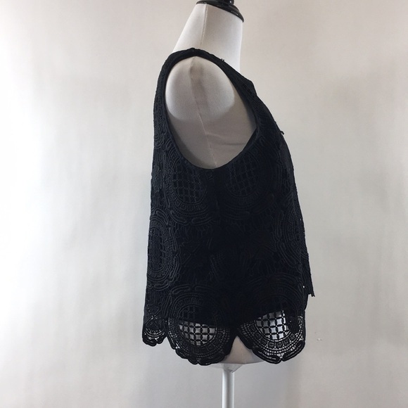 Banana Republic Blace July Lace Tank Top Womens Small Sleeveless - Picture 2 of 10